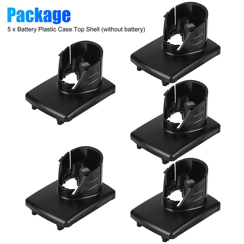 5 vnt akumuliatoriaus plastikinio dėklo viršutinis korpuso dangtelis, skirtas Milwaukee M12 belaidžiams elektriniams įrankiams