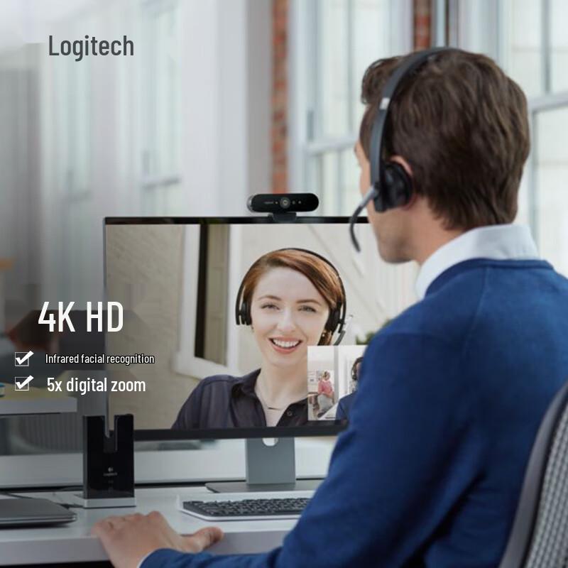 Logitech C1000e 4K Ultra HD Webcam