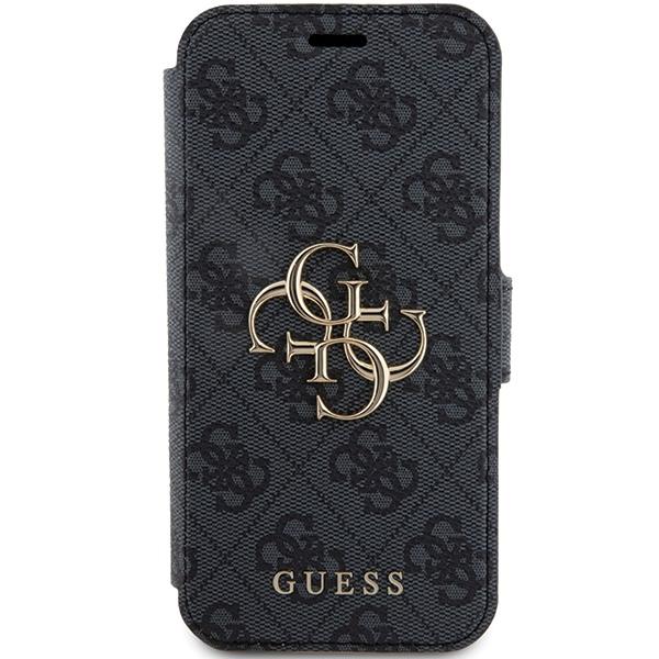 Guess Gubkp15L4Gmggr Iphone 15 Pro 6.1Szary/Grey Book 4G Metal Logo