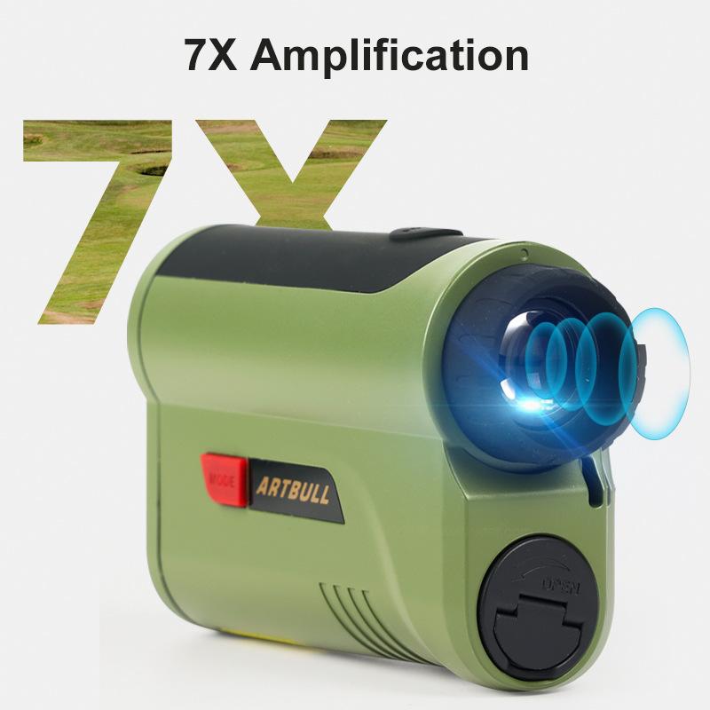Hot Sale OLED Red Light Display Rangefinder Outdoor Laser Telescope for Hunting Distance measurement1200/2000Code