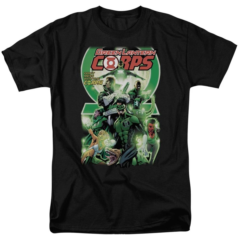 DC Comics - Green Lantern - Corps #25 Cover - Adult Unisex T-Shirt - Black XS