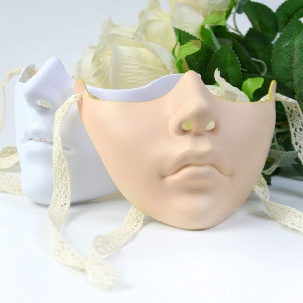 Male Adult Ancient Style Face Mask Masquerade Anime Cosplay Pros Luxury Machinery Mask  Gift