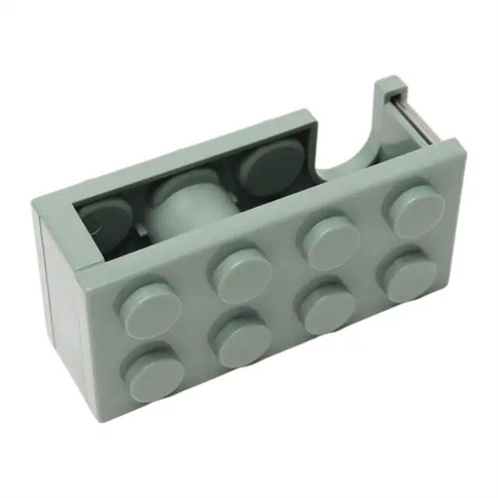 Building Block Tape Dispenser Multi-color Roller Tape Holder Adhesive Tape Holder Packing Tools