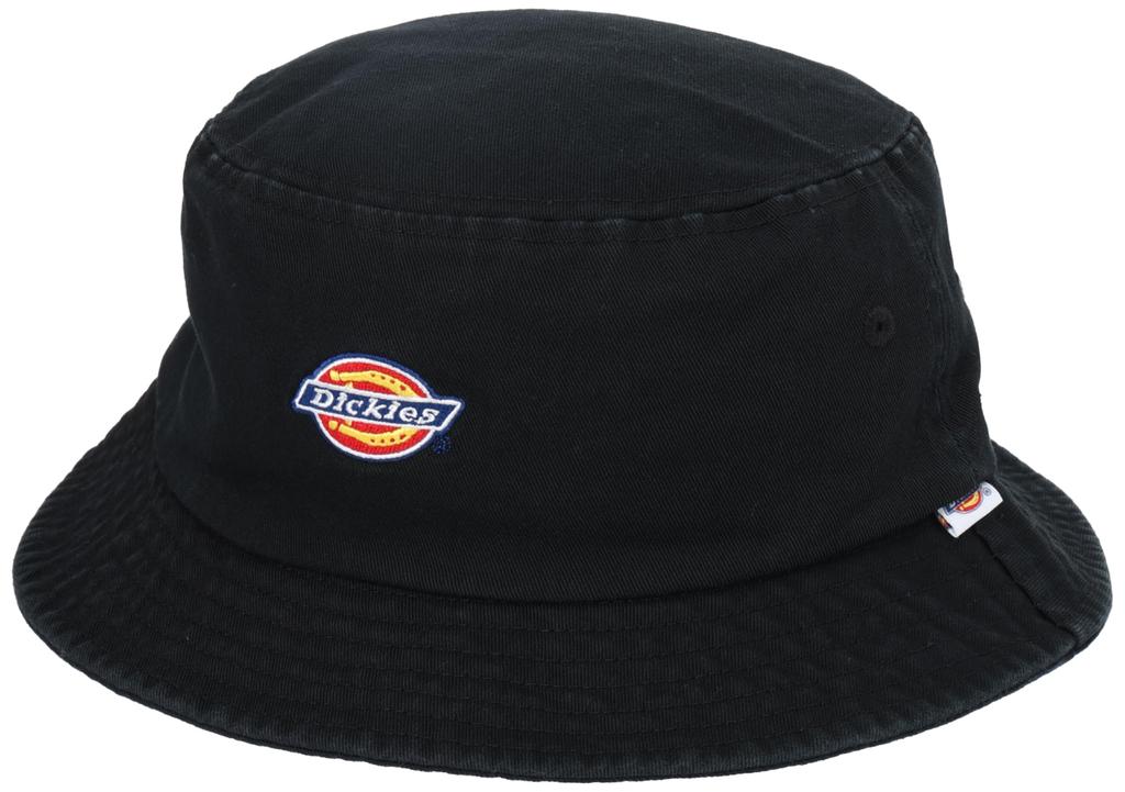 Dickies Bucket Icon Bucket Cotton Black Hat, Hat, Twill, Men's,
