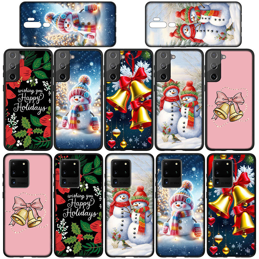 Case for iPhone 17 16 15 Xiaomi Poco F8 F7 X7 X6 M8 C85 C75 C71 Redmi Note 14 13 12 11 Pro Max A3 A4 14C 13C 15C Deer Santa Claus Merry Christmas Tree