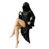 Halloween Dark Queen Decor Statue - Gothic Art Collectible Figure for Home Display & Spooky Decorations