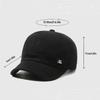 Solid Color Short Brim Baseball Cap For Men And Women, Korean Style Sun Protection Duckbill Cap, Casual Sports Sun Hat