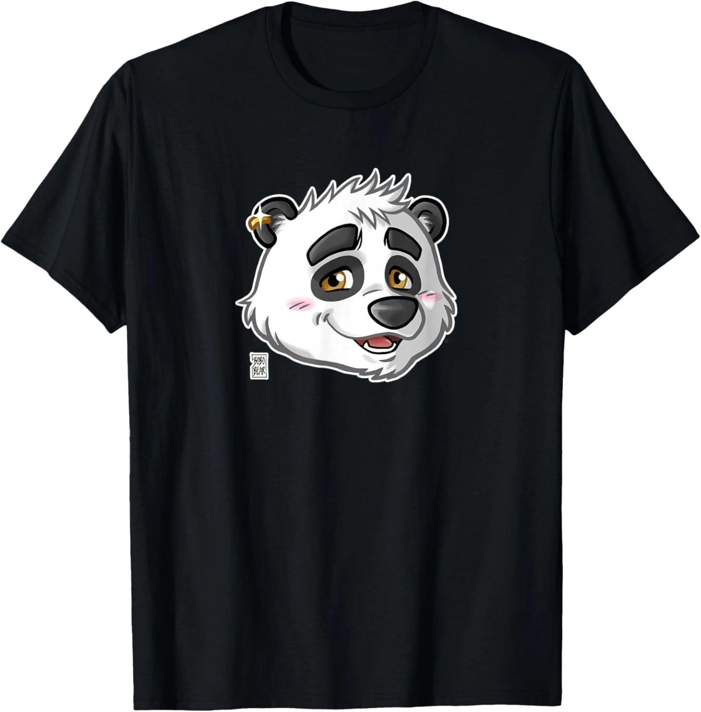 

Chubby Panda - Head Only 100% Cotton T-shirt Mens Tees Top L