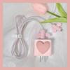 Girls Cable Protection Set for IPhone 12 13 Pro Fast Charging Protection USB Data Cable Line Protection Sprial Cable Protective AVE