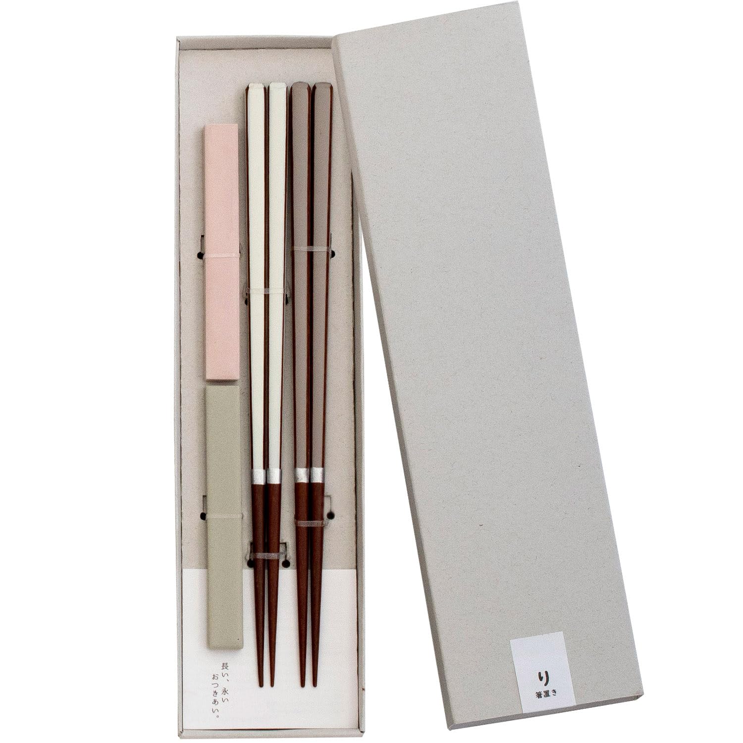 Tramparan Chopstick Cutlery Mino Made in Japan of Chopsticks and Pink and Stone Wedding Gift (Gift Set) Rest, Rest, Ware, (Pair Chopsticks) (Flower