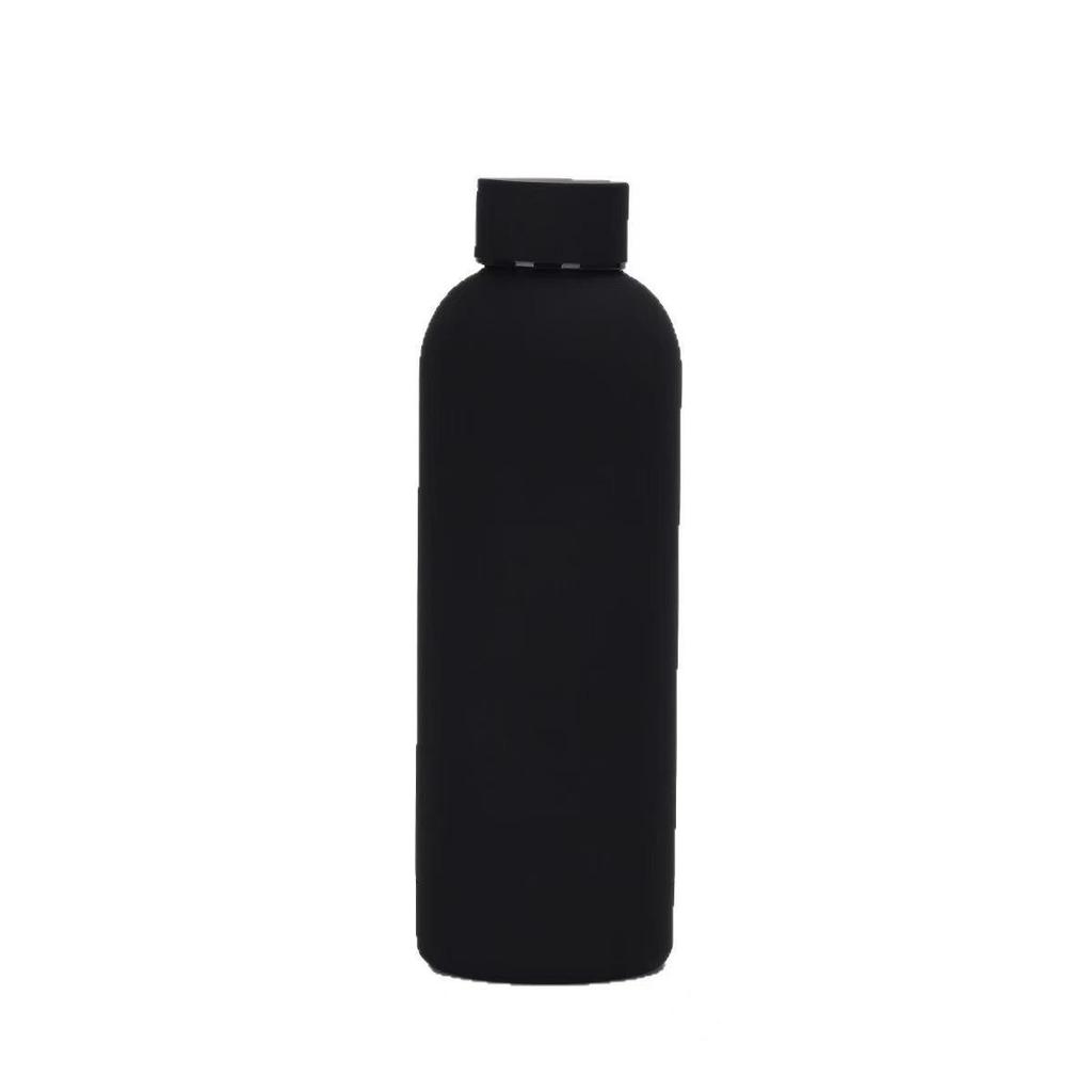 Sport-Thermosflasche aus mattiertem Edelstahl - Großes Fassungsvermögen, Güteklasse 304.