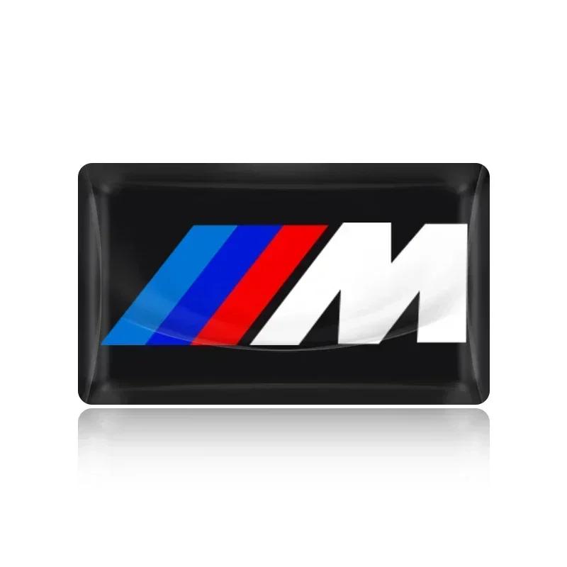 

5/10pcs 3D Car Styling Stickers Steering Wheel Audio Dashboard Modification Accessories For Bmw M1 M E46 E90 E60 F07 F10 F30 5pcs
