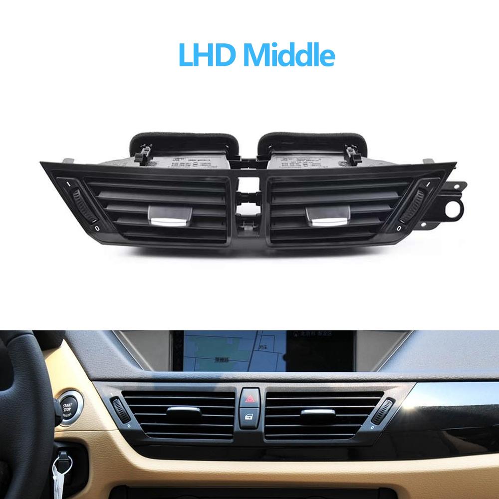 LHD RHD Front Middle Dashboard Air Conditioning AC Vent Grille Outlet Complete Assembly For BMW X1 E84 2010-2015