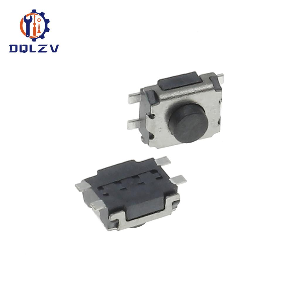 3*4*2 SMD 4 Pin Switch Turtle Tact Switch 3x4x2 mm 2 Feet Stand Upright With Out Pillars mini - Micro Touch Switch Button