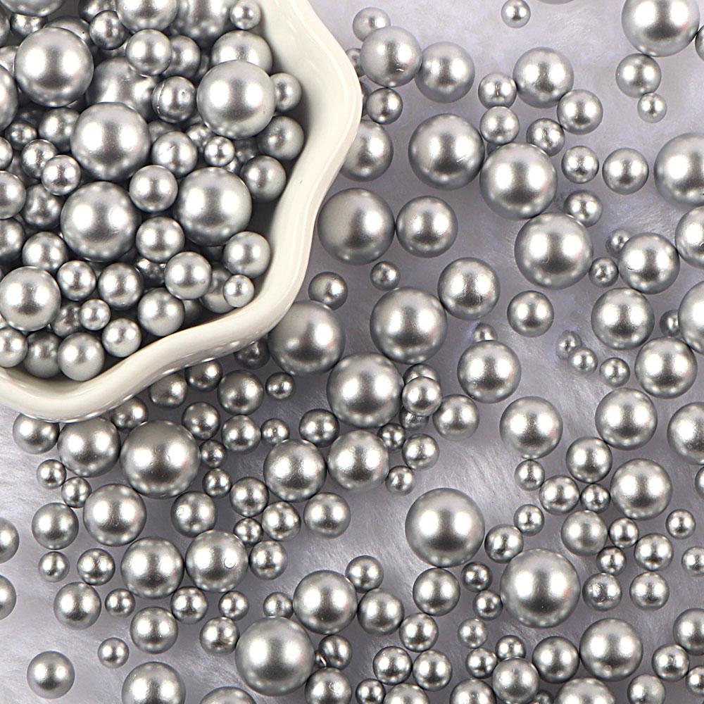 3-10mm 10g No Hole ABS Imitation Pearl Bead Round Plastic Acrylic Spacer Bead for DIY Jewelry Making Findings