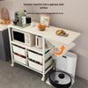 Kitchen Storage Cart with Drawers