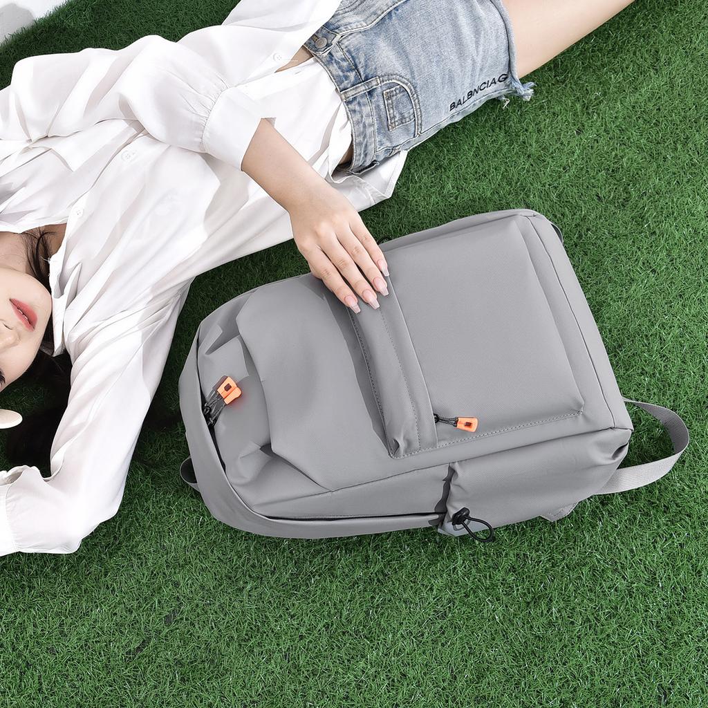 Schoolbag Pace Luggage Backpack Men's Simple Large Capacity Outdoor Travel Multifunctional Backpack Junior High School Student School Bag