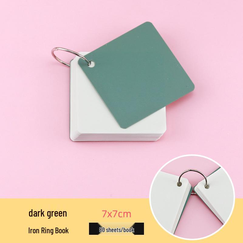 

Morandi Detachable Iron Ring Notebook: Creative and Portable Loose-leaf Drawing Book