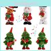 Musical Singing Dancing Christmas Tree Toy Santa Claus For Kids Xmas Gifts