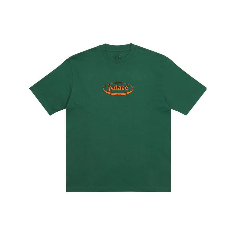 Palace Quality T-Shirt Green Unisex Tops P23TS131
