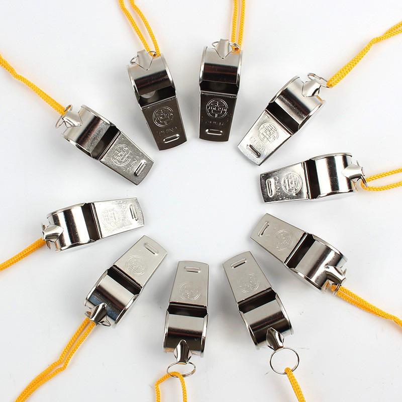 Metallpfeife Schiedsrichtersport Rugby Edelstahlpfeife Fußball Basketball