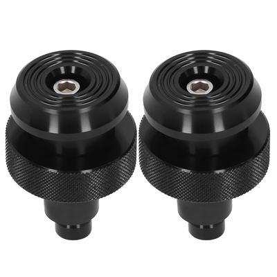 Tappo Manubrio Moto Controllo Velocità Acceleratore Nero Alluminio Gomma Universale