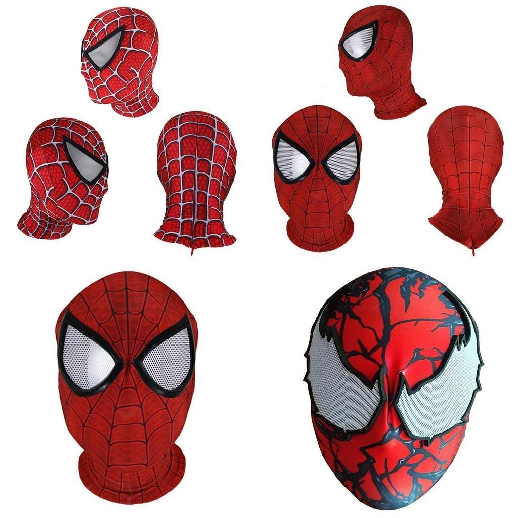 Soft And Comfortable Spiderman Spider Man Miles Morales Full Head Mask For Adults