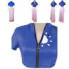 One Piece Nico Robin Skirt Anime Cosplay Costume Halloween Tops Decorated Perfect For Comic Exhibitions And Party Events.