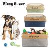 Cesto Portagiochi Cane con Nome Personalizzato Scatola Pieghevole Gatto Animale Domestico Stampa Cesti Portaoggetti ID Personalizzati Per Vestiti Accessori Animali Domestici
