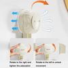 2Pcs Plastic Hair Blow Dryer Rack Wall-Monteud Blow Dryer Storage Rack  for Home