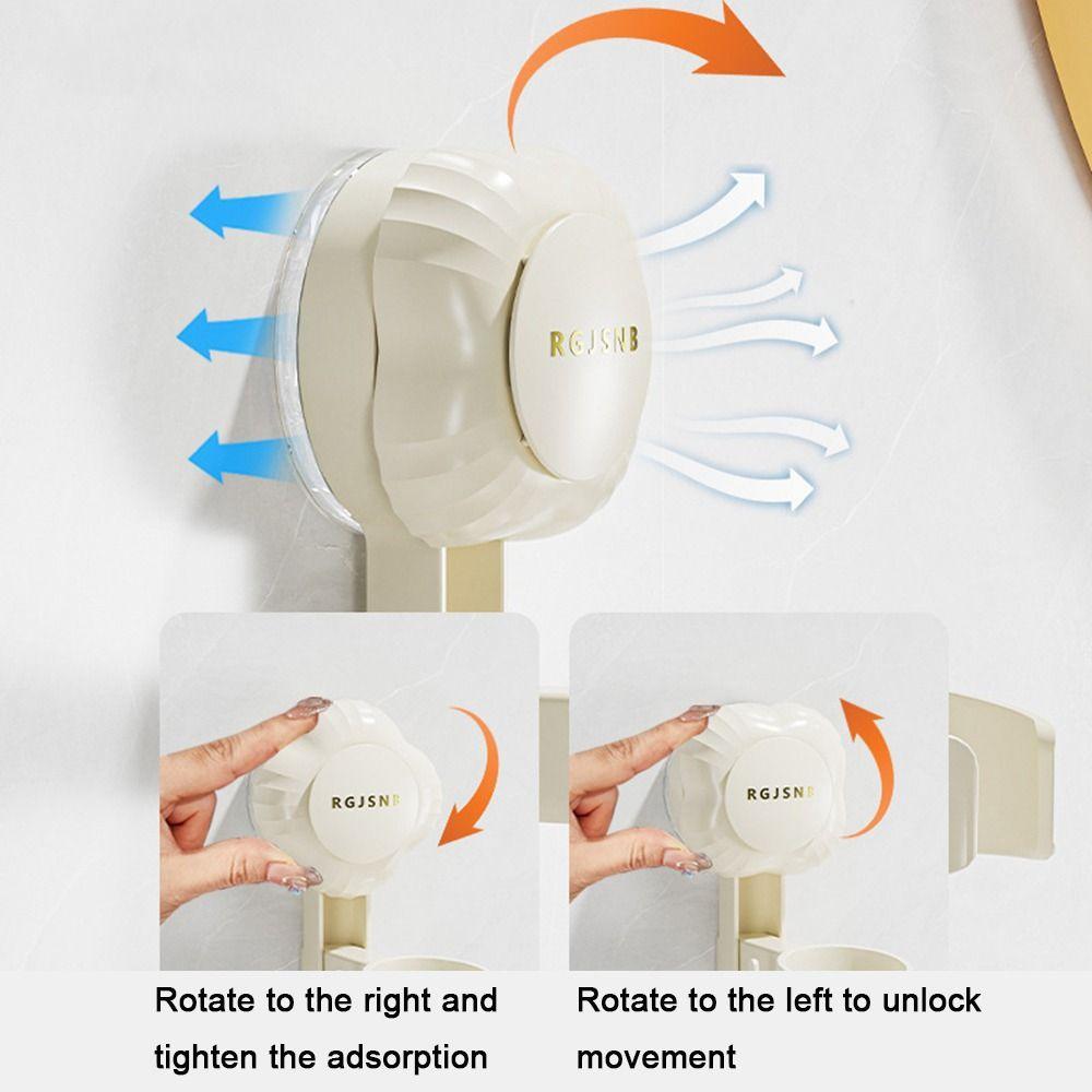 2Pcs Plastic Hair Blow Dryer Rack Wall-Monteud Blow Dryer Storage Rack  for Home