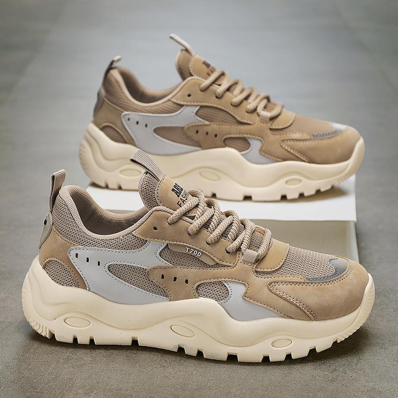 

Мода PARZIVAL Осенние повседневные кроссовки Мужская обувь Tenis Lace Up Легкие кроссовки Forrest Gump Кроссовки Zapatillas Hombre 44 хаки