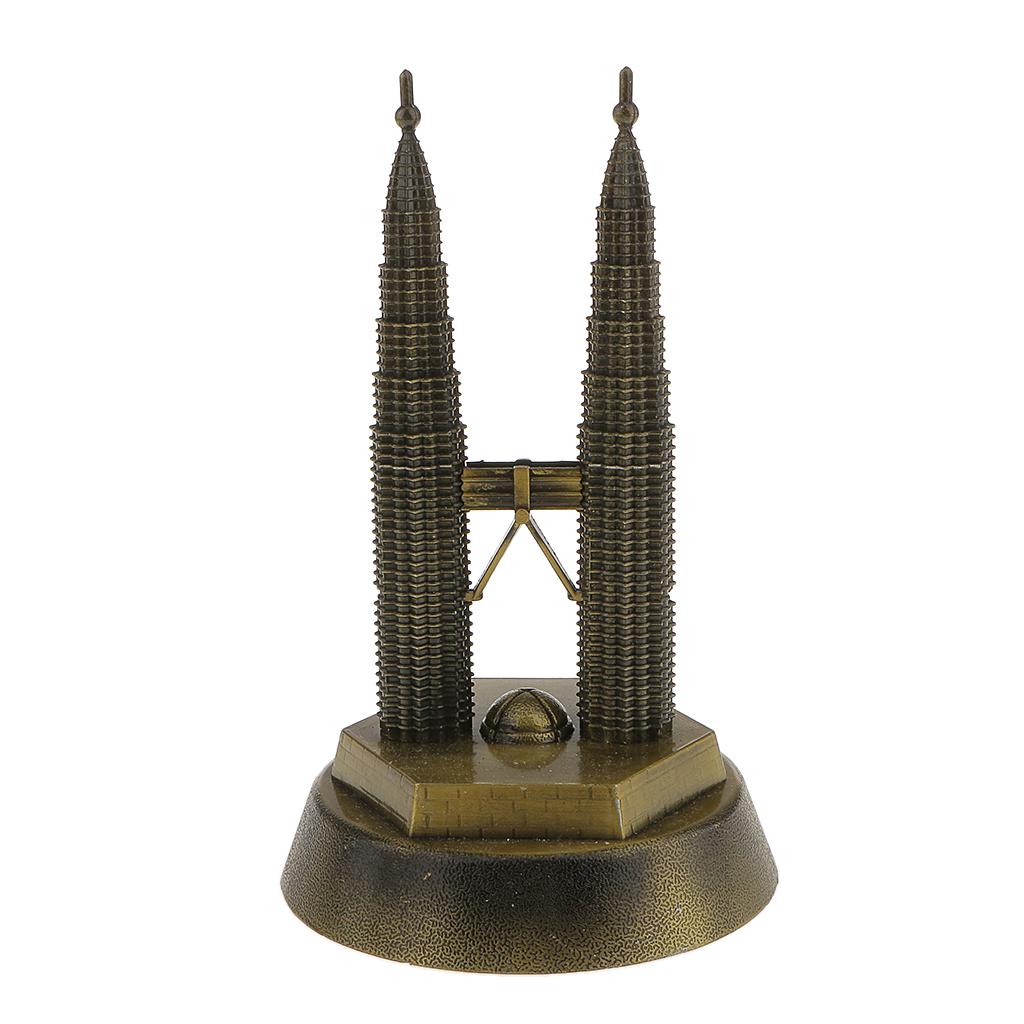 16cm Vintage Model Malaysia Petronas Twin Towers Kuala Lumpur China Mainland