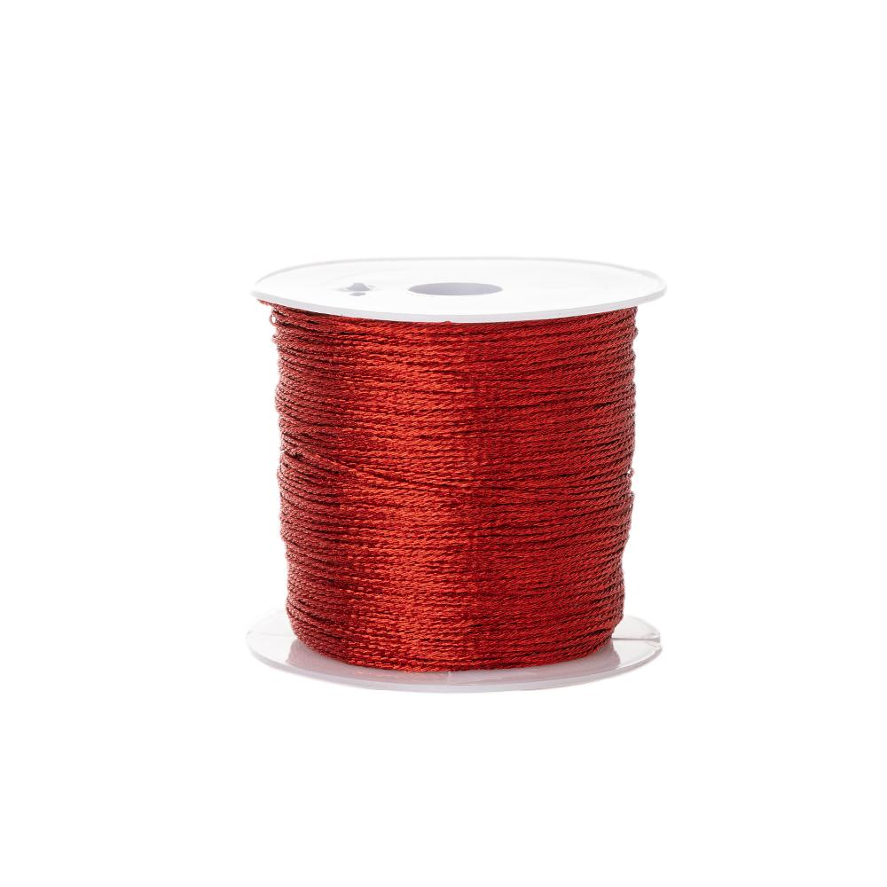 50Meters 0.4mm Colorful Thread For DIY Handmade Necklace Bracelet Braided Rope Embroidery Crochet String Jewelry Making 2046