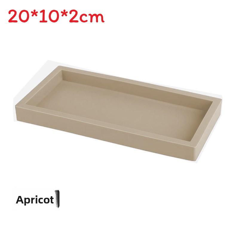 Silicone Bathroom Storage Tray With Multi Purpose Design For Travel And Home Use