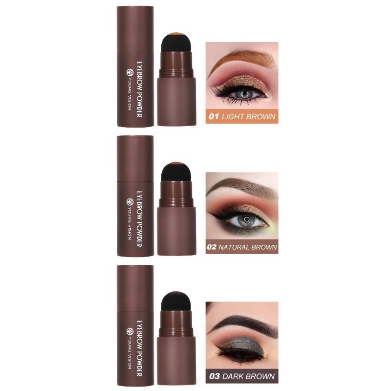 YOUNG VISION Lazy Eyebrow Powder Hairline Powder Face Contour Shadow Powder Stamp Brow Powder Eyebrow Pencil