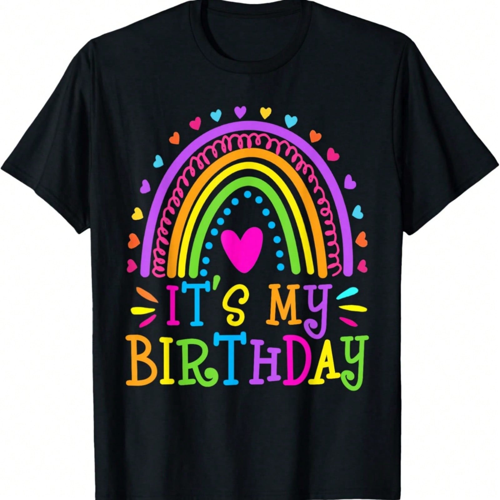 It s My Birthday Butterfly Tie Dye Birthday Party Girl T-Shirt S разноцветный
