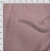 oneOone Cotton Flex Fabric Gingham Check Decor Fabric Printed BTY 40 Inch