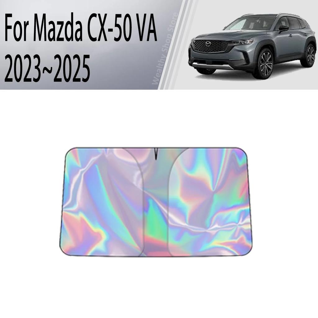For Mazda 3 CX 5 CX 30 CX 3 CX 50 CX 60 CX 90 Car Sun Visor Auto Front Windshield Sunshade Heat ulation Summer Accessories