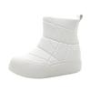 X002 Women's 2024 Winter Snow Boots: New Velvet, Thick Sole, Short Outdoor Bread Cotton Design