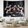 Kpop Idle Quick-Dry Tapestry Hanging for Bedroom,Livingroom, Playroom,Decor Art Room Wall Tapestry Holiday and Birthday Gifts