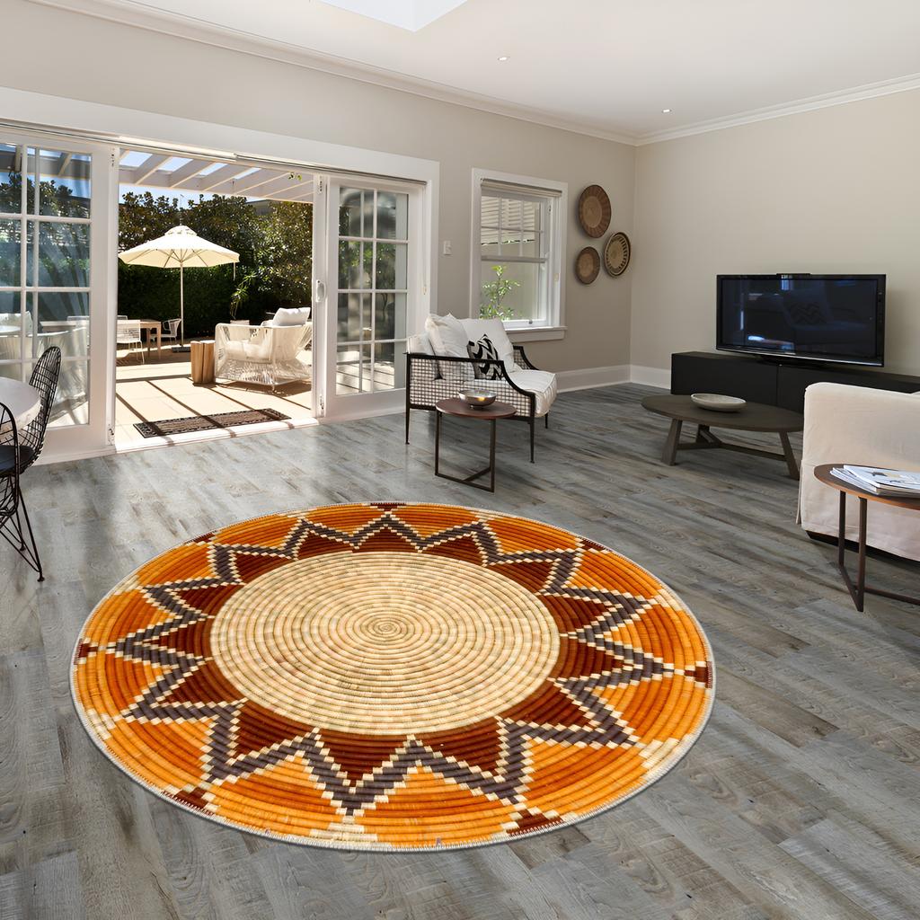 Decorative Area Rugs, Rugs For Living Room, Machine Washable Rug, Non Slip Rug