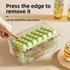 Press-to-Release Ice Cube Tray Food Grade Large Capacity for Home Freezer Storage Box for Perfect Ice Blocks Ice Cube Gadget