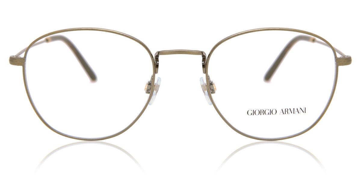

Giorgio Armani Ar5082 3198 Men Eyeglasses Brushed Gold/50
