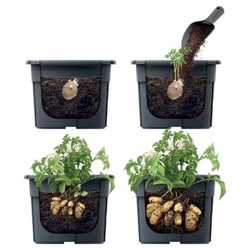 Pot for growing and planting Eco potatoes and vegetables 28 l