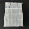Transparent 5-Piece Plastic Slide Storage Box with Clips