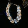 Multifunction Square Crystal Jewelry Set Korean Style Sparkling Necklace  Wedding