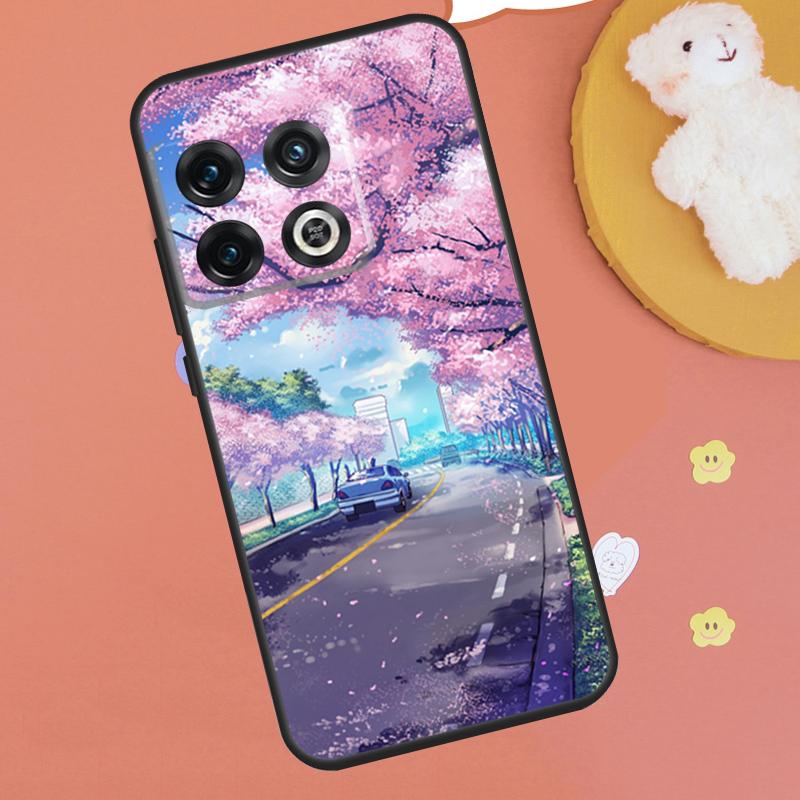 Anime Natura Landscape Case For OnePlus 13R 12R 10R 13T 15 13 12 11 10T 8T Nord CE 4 3 2 Lite N20 N30 Nord 5 Funda