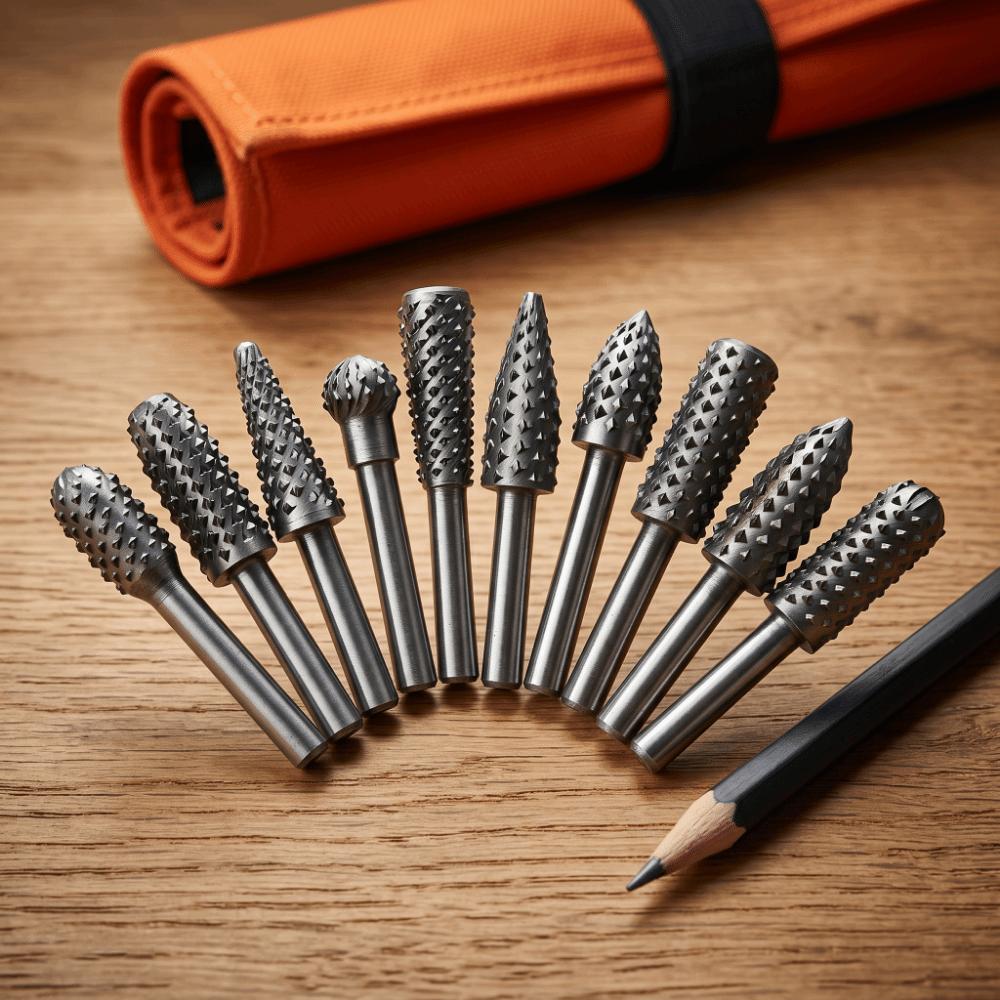 5/10Pcs Multifunc Grinding Head Professional Milling Cutter Power Tool Rotary Burr Set  Engraving