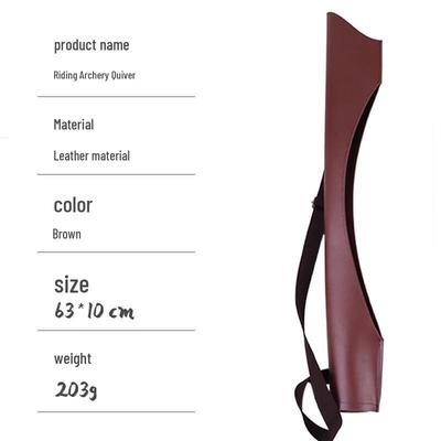 WEZHO Traditioneller Bogenschießen Hüftköcher